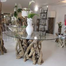 6 Seater Natural Driftwood Oval Dining Table Base Only Dining Table Bases Dining Table Driftwood Dining Table