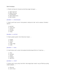 Tempat untuk menggantungkan lukisan saat pameran disebut. Seni Budaya