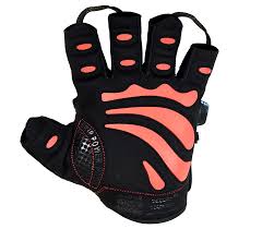 fitness sports gym gloves red