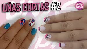 Check spelling or type a new query. Increibles Disenos Para Unas Cortas Unas Para Principiantes Youtube