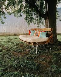 Theoldfarmhouse Pallet Tree Houses Pallet Furniture Outdoor Swing Chair Outdoor