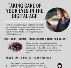 What can i do to protect my health? Taking Care Of Your Eyes In The Digital Age Infographic E Learning Infographics