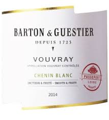 barton guestier 2014 passeport vouvray rating and review