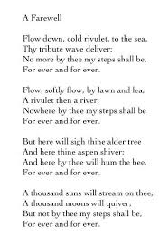 Pin By Waterfall Naturechild Phoeni On Poetry Farewell Poems Poetic Words Tennyson Poems