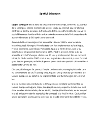 Ţările care sunt în schengen dar care nu sunt în ue. Doc Spatiul Schengen Bodea Georgiana Academia Edu