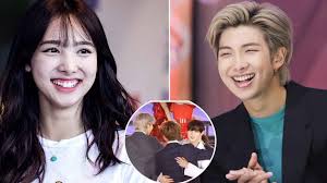After a year of promoting, bts and twice continuously participated in awards ceremonies (mama, mma, the fact music awards), music festivals (kbs . Did Bts Rm And Twice Nayeon High Five This Is What Happened Kpop Boo