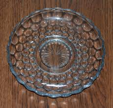 It was so much easier to scrape my. Anchor Hocking Bubble Glass Clear Oval Plate Dessert Dish Collectors Weekly