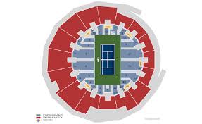 Us Open Seat Map Map Of Us