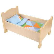 Portfolio / kitchen & dining. Kaplan Early Learning Wooden Doll Bed With Bedding Target