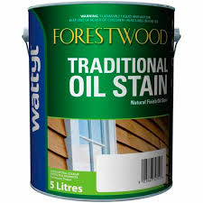 Forestwood Traditional Oil Stain 5 Litre Rustic Oak