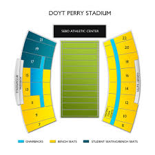 Doyt Perry Stadium 2019 Seating Chart