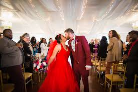We can not recom.mend them enough. A Most Strange And Unusual Beetlejuice Wedding Officiated By Miss Argentina Offbeat Bride