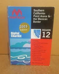 Maptech Digital Chartkit Region 12 Socal Point Arena To The Mexican Border