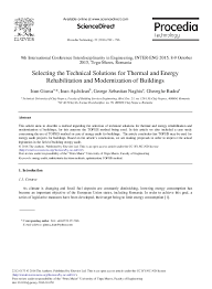 10/1995 privind calitatea în construcţii. Pdf Selecting The Technical Solutions For Thermal And Energy Rehabilitation And Modernization Of Buildings Giurca Ioan Academia Edu