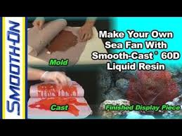 Yes Omgosh I Have Soo Manny Ideas With This Aquarium Decoration Tutorial How To Make Aquarium Safe Resin S Fan Coral Silicone Putty Aquarium Decorations