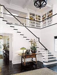 Look Inside Some Of Designer Sandy Gallin S Most Coveted Homes Staircase Design Architectural Digest Foyer Decorating