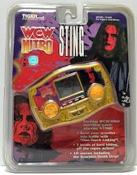 Tas034512 1998 Tiger Electronics Wcw Wrestling Nitro Sting Handheld Game Wwe Wrestling Games Wcw Wrestling