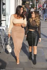 Lauren goodger is an english reality star who came to prominence after her works in the tv production, the only way is essex. Lauren Goodger Flaunts Her Very Ample Derriere In Bodycon Co Ords Daily Mail Online