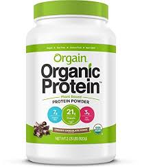 Orgain Organic Plant Based Protein Powder Creamy Chocolate Fudge Vegan Lo Best Vegan Protein Powder Plant Based Protein Powder Organic Vegan Protein Powder