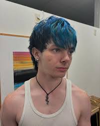 Emo MOD for Hayden 💙🖤💙🖤 Thanks for always trusting me 🫶 #mod #hair  #hairstylist #haircut #haircolor