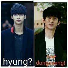 But Really I M Not The Only One Who Sees This Right They Could Be Brothers Vixx N Kimsoohyun Kpop Kdrama Idol Hyung Dongs Kim Soo Hyun Vixx Kpop