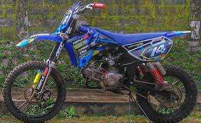 Kepopuleran yamaha rx king tidak lepas dari performa yang dimilikinya. Modifikasi Motor Trail Bebek Sport Matic Terbaru 2021 Otomotifo