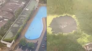 Suatu ketika anak tersebut berenang di laut dan ternyata pada kedalaman 2,5 meter dia sudah merasakan rasa sakit yang sama seperti ketika berenang di kolam renang. Viral Ketimpangan Hidup Di Kota Main Di Kubangan Vs Kolam Renang