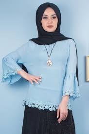 En Sik Tesettur Dantelli Bluz Modelleri Bluz Modelleri Bluz Moda Stilleri