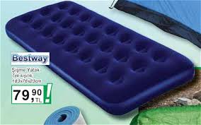 Bestway Sisme Yatak Tek Kisilik Indirimde Market