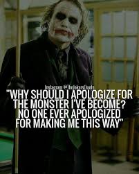 A girlfriend should never have to apologize or ask for permission to hang out with her friends, especially if her boyfriend lives 1.5hrs away right? The Joker S Agent Of Chaos Quotes Posts Facebook