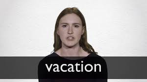 I posted this a while b. French Translation Of Vacation Collins English French Dictionary