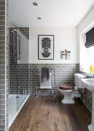 Modern vanity basin and tap supplied and fitted. Design Ideas For A Traditional Bathroom With A Pedestal Sink An Alcove Shower A Two Piece Toilet Gr Bathroom Interior Bathrooms Remodel Bathroom Inspiration