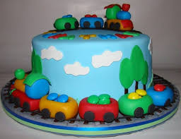 This boy's birthday cake idea would be perfect for a little peanut shower, boy's safari party, a zoo party or wild animal theme. 24 Excellent Picture Of Birthday Cake 2 Year Old Boy Birthday Cake 2 Year Old Boy Trainc 2 Year Old Birthday Cake Birthday Cake Birthday Cake 2 Year Old Boy