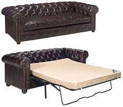 The jennifer leather sleeper is a genuine leather sofa that easily. Barrington Leather Tufted Queen Sleeper Sofa Club Furniture