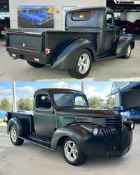 Image result for Black 1946 Truck