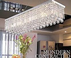 Modern K9 Crystal Rectangle Ceiling Light Chandelier Pendant Lamp 60 80cm Ebay Crystal Chandelier Dining Room Modern Ceiling Light Fixtures Crystal Chandelier Lighting