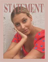 STATEMENT Fall 2020 by Mercyhurst University Fashion Merchandising