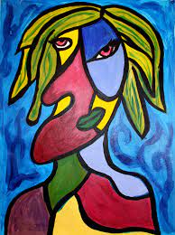 Megan St John Picasso Paintings Cubist Portraits Painting