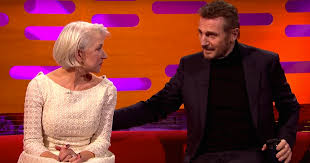 Udělejte si zábavný test, co všechno o ní víte a nevíte. Liam Neeson S Reaction To First Meeting Helen Mirren F Ck