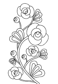 Imagenes De Paisajes Con Muchas Flores Para Dibujar Buscar Con Google Patrones De Bordado Bordado Mexicano Patrones Bordado