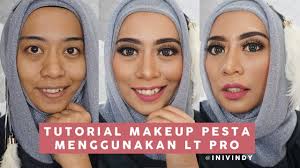 One Brand Makeup Tutorial Lt Pro Tutorial Makeup Ke Pesta By Ini Vindy Tutorial Makeup Make Up Cocok