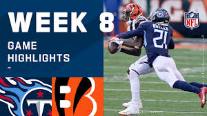 The cincinnati bengals are a professional american football franchise based in cincinnati. Titans Vs Bengals Week 8 Highlights Nfl 2020 Youtube