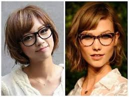 Braided hairstyles for little girls with short hair. Pin By Dana On Beauty Short Hair Glasses Cool Short Hairstyles Hairstyles With Glasses