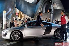 Take A Look Back At Tony Stark S Audi R8 Coupe From The First Iron Man Film And Stay Tuned For More Spot Peliculas De Iron Man Imagenes De Iron Man Tony