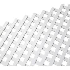 How to use trellis in a sentence. Treillis Fixe 18mm En Pvc Blanc L 200 X H 100 Cm Truffaut