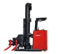 Narrow Aisle Reach Truck Forklift 1t 1.5t Max 6m 8m 10 Meter Three-Way Forklift Electric China Forklift Lift Stacker