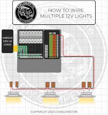 Diy project tutorial led car lighting. How To Wire Lights Switches In A Diy Camper Van Electrical System Explorist Life