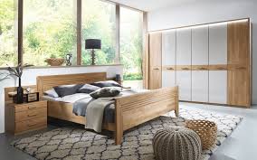 Geschmackvolles schlafzimmerprogramm im modernen design: Schlafzimmer Vivien In Wildeiche Natur Nachbildung Champagner Online Bei Hardeck Kaufen