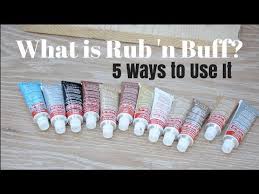 what is rub n buff how to use rub n buff on metal and more