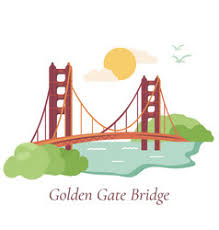 Golden Gate Bridge Silhouette Vector Images Over 430 Download golden gate bridge images and photos. vectorstock